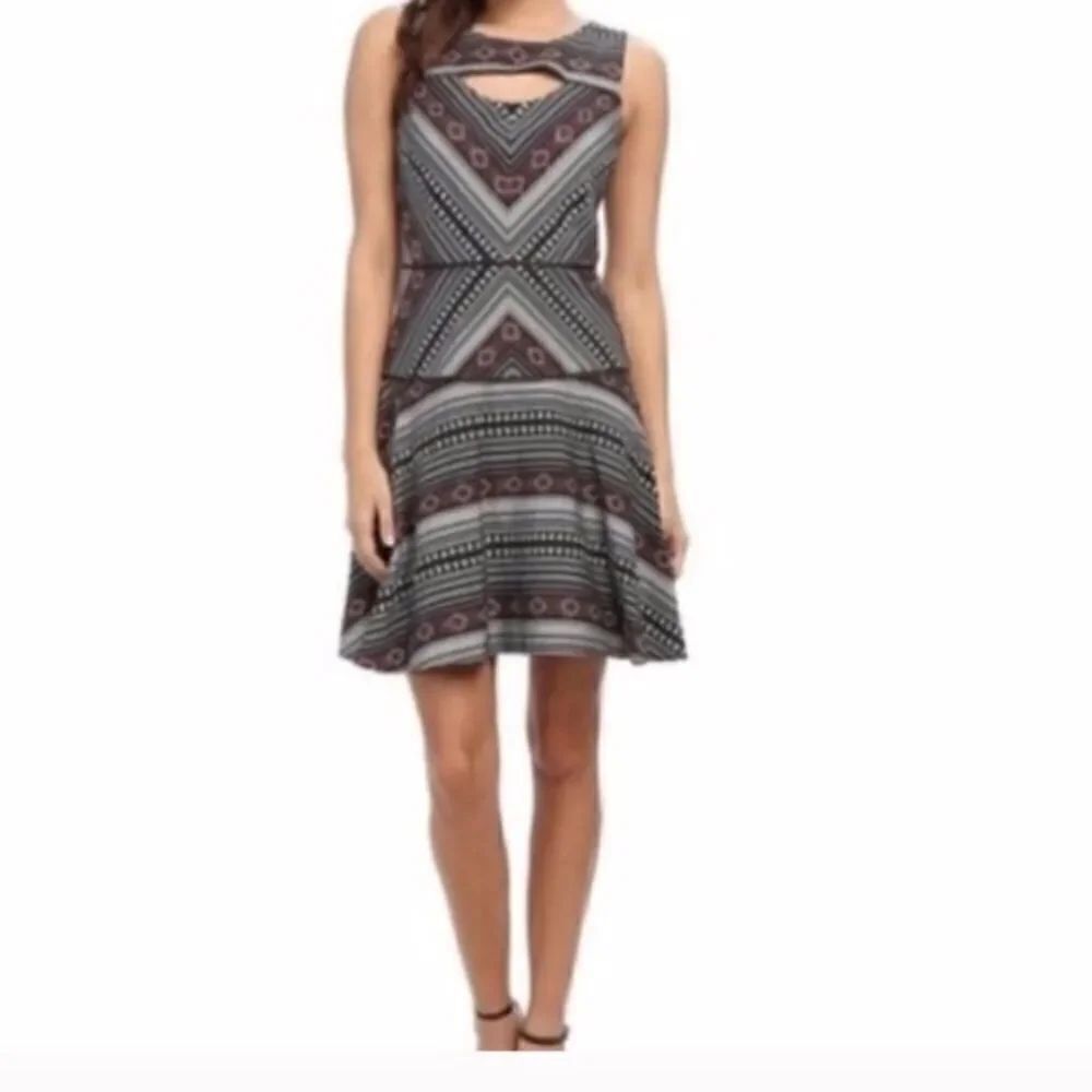 NWOT Jessica Simpson Blue Jacquard Dress